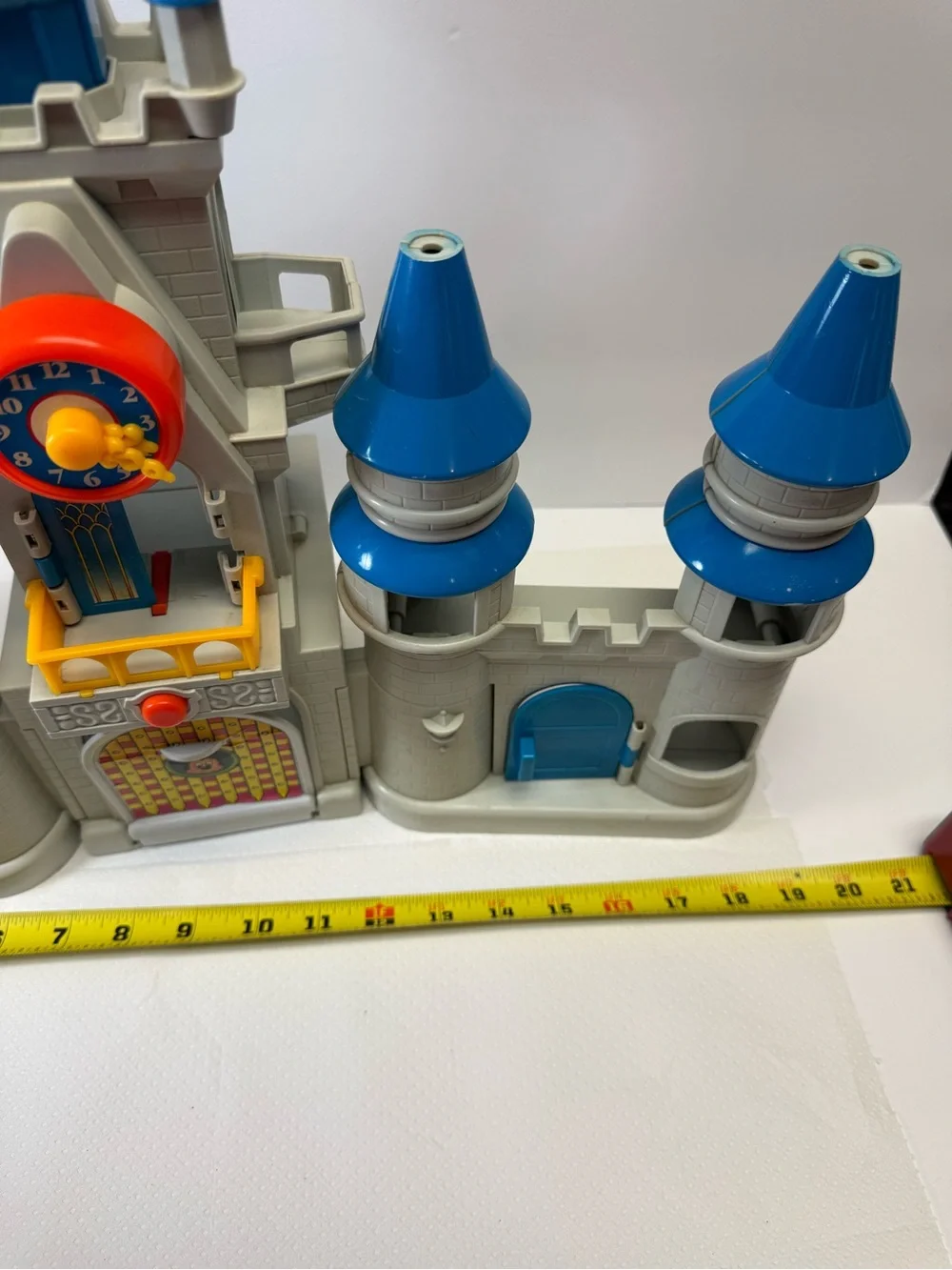 Vintage 1987 Playmates Disney Castle Cinderella Magic Kingdom Playset Tower Toy